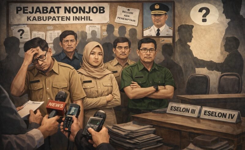 Puluhan Pejabat Eselon III dan IV di Inhil Nonjob, Penataan Birokrasi Bupati Disorot
‎